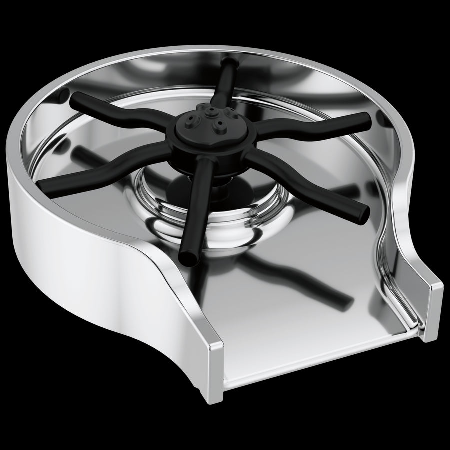 Delta Glass Rinser in Chrome