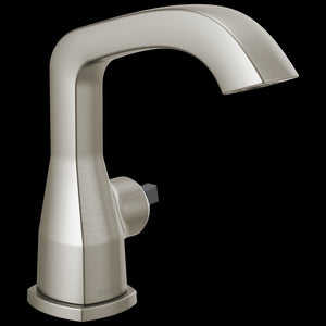Stryke 6.81' Single-Handle Bathroom Faucet in Stainless with Drain - Less Handle