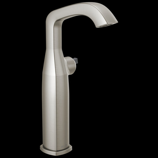Stryke 11.19" Vessel Bathroom Faucet in Stainless - Less Handle