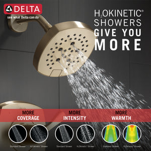 Stryke 14 Series Single Lever Handle Shower Only Faucet in Champagne Bronze