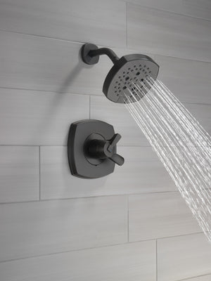 Stryke 17 Series Single-Handle Shower Only Faucet in Matte Black