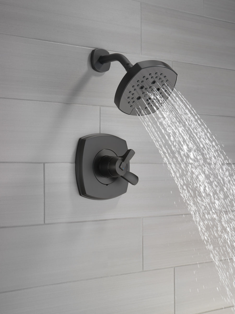 Stryke 17 Series Single-Handle Shower Only Faucet in Matte Black