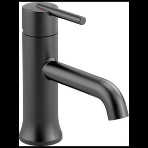 Trinsic Single-Handle Bathroom Faucet in Matte Black