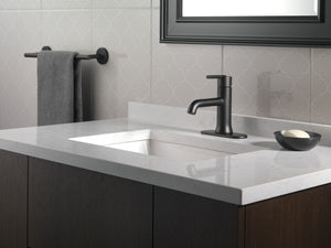 Trinsic Single-Handle Bathroom Faucet in Matte Black