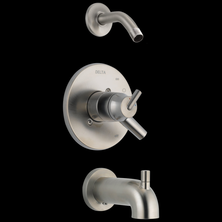 Trinsic 17 Series Single-Handle Tub & Shower Faucet in Stainless