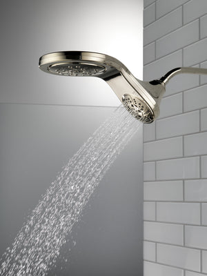 Universal Showering 2.5 gpm 5-Setting 2 in 1 Showerhead in Polished Nickel