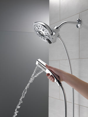 Universal Showering 2.5 gpm 2 in 1 Showerhead in Chrome with Hand Shower