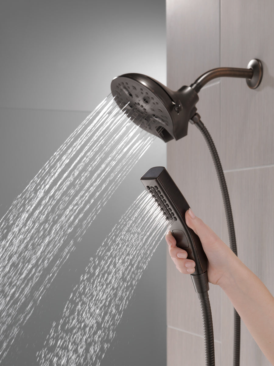 Universal Showering 2.5 gpm 2 in 1 Showerhead in Venetian Bronze with Hand Shower