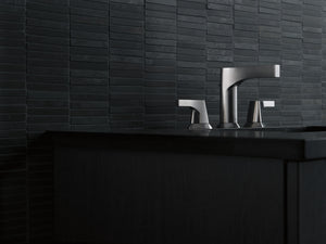 Zura Widespread Two-Handle Bathroom Faucet in Stainless
