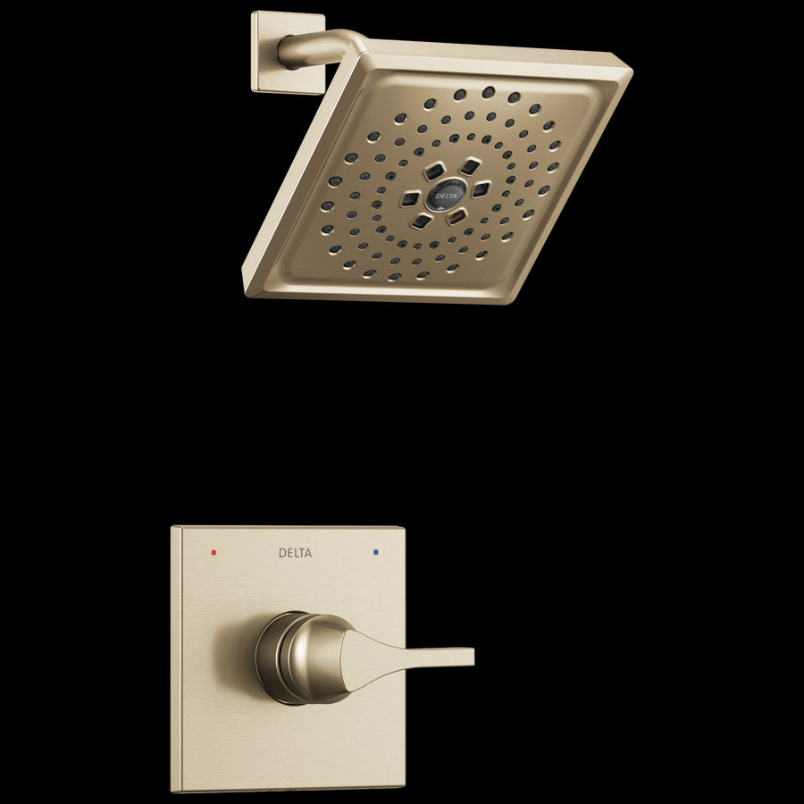 Zura 14 Series Single-Handle Shower Only Faucet in Champagne Bronze