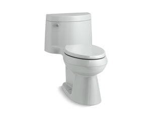 Cimarron Comfort Height Elongated 1.28 gpf One-Piece Toilet in Ice Grey