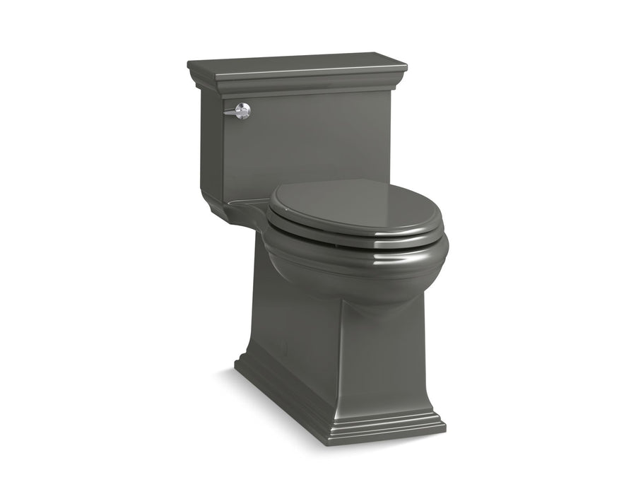 Memoirs Stately Comfort Height Elongated 1.28 gpf One-Piece Toilet in Thunder Grey