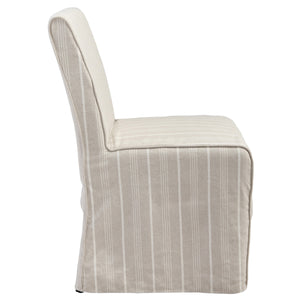 Amaya Striped Upholstered Dining Chair