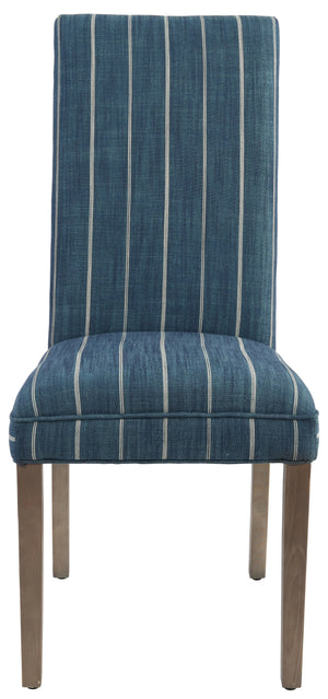 Akela Blue Upholstered Dining Chair
