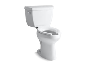 Highline Classic Comfort Height Elongated 1.0 gpf Two-Piece Toilet in White