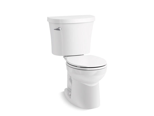 Kingston Round 1.28 gpf Two-Piece Toilet in White