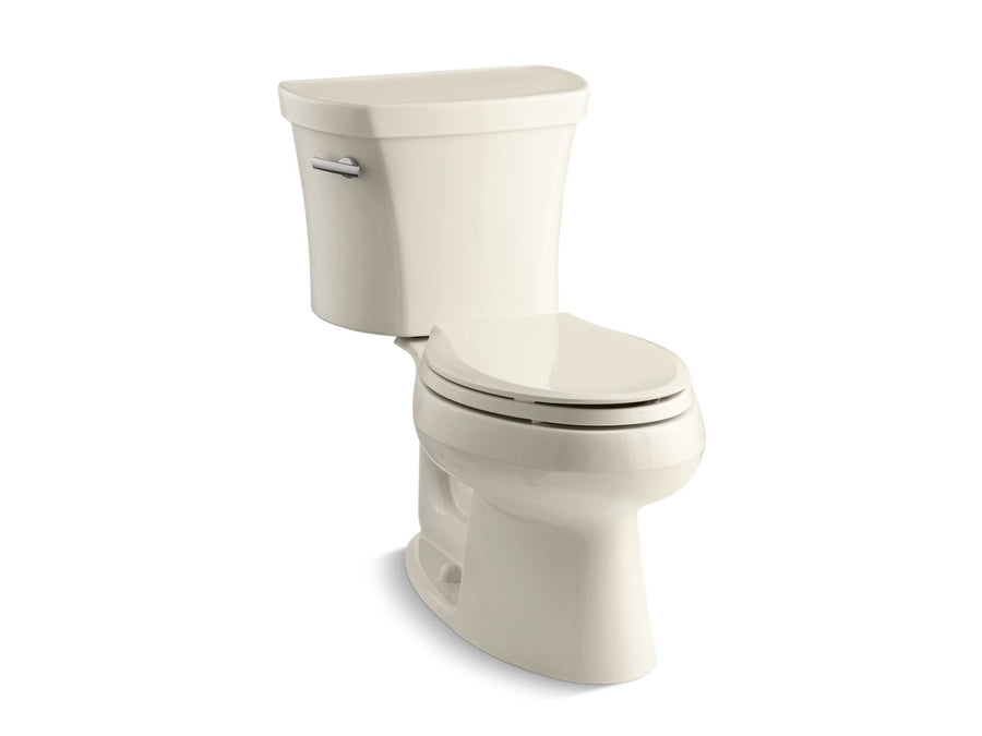 Wellworth Elongated 1.28 gpf Two-Piece Toilet in Almond