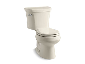 Wellworth Round 1.28 gpf Two-Piece Toilet in Almond