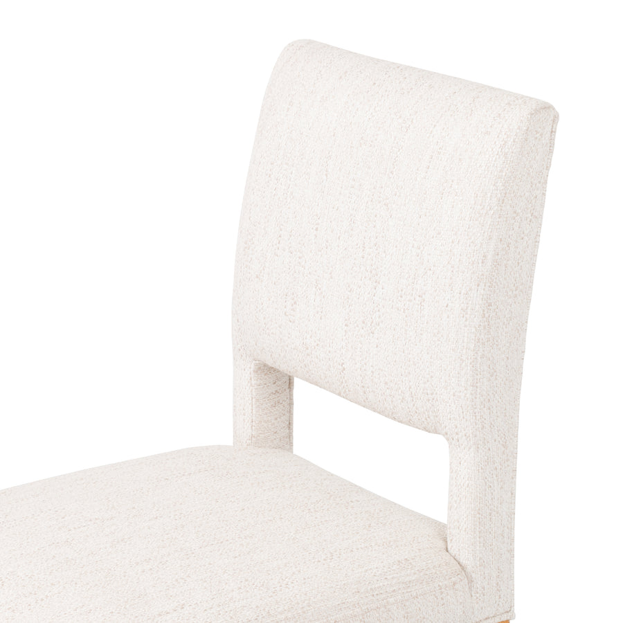 Irondale Dining Chair in Avant Natural & Smoked Drift Oak (19' x 22.25' x 34.75')