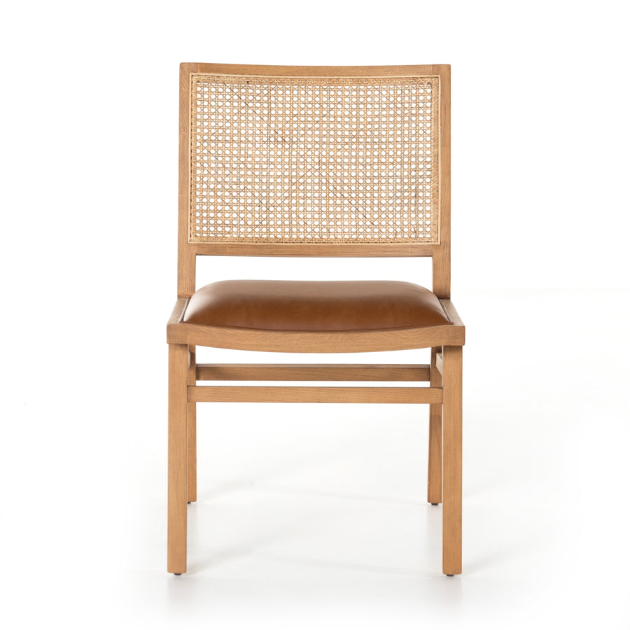 Caswell Dining Chair in Natural Cane & Natural Beech (20.5' x 24.5' x 33.75')