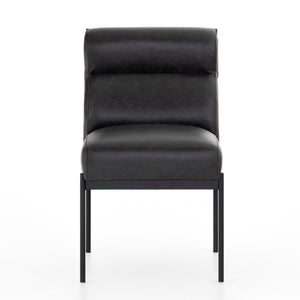 Kensington Dining Chair in Black Iron & Sonoma Black (20' x 25.5' x 34')