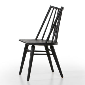 Belfast Dining Chair in Black Oak (18.25' x 21' x 32.75')