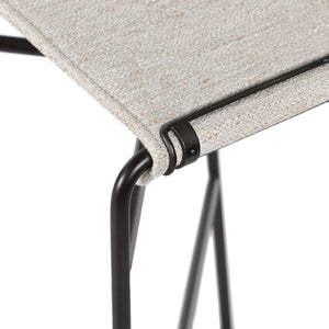 Irondale Bar Stool in Avant Natural & Waxed Black (20.75' x 24.25' x 44')