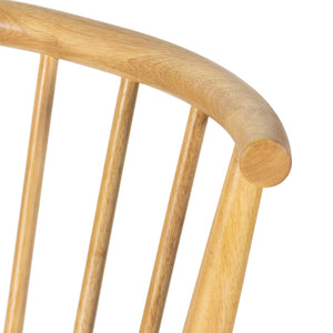 Belfast Counter Stool in Smoked Natural Parawood (22.75' x 23' x 37.5')