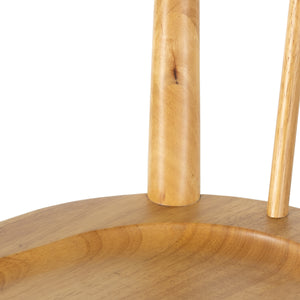 Belfast Counter Stool in Smoked Natural Parawood (22.75' x 23' x 37.5')