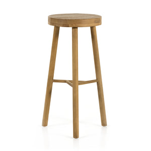 Wells Bar Stool in Natural Nettlewood & Natural Elm (18' x 17.25' x 30')