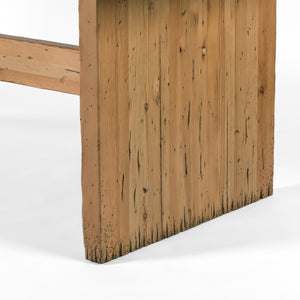 Cordella Dining Table in Weathered Pine (84' x 39.25' x 30')
