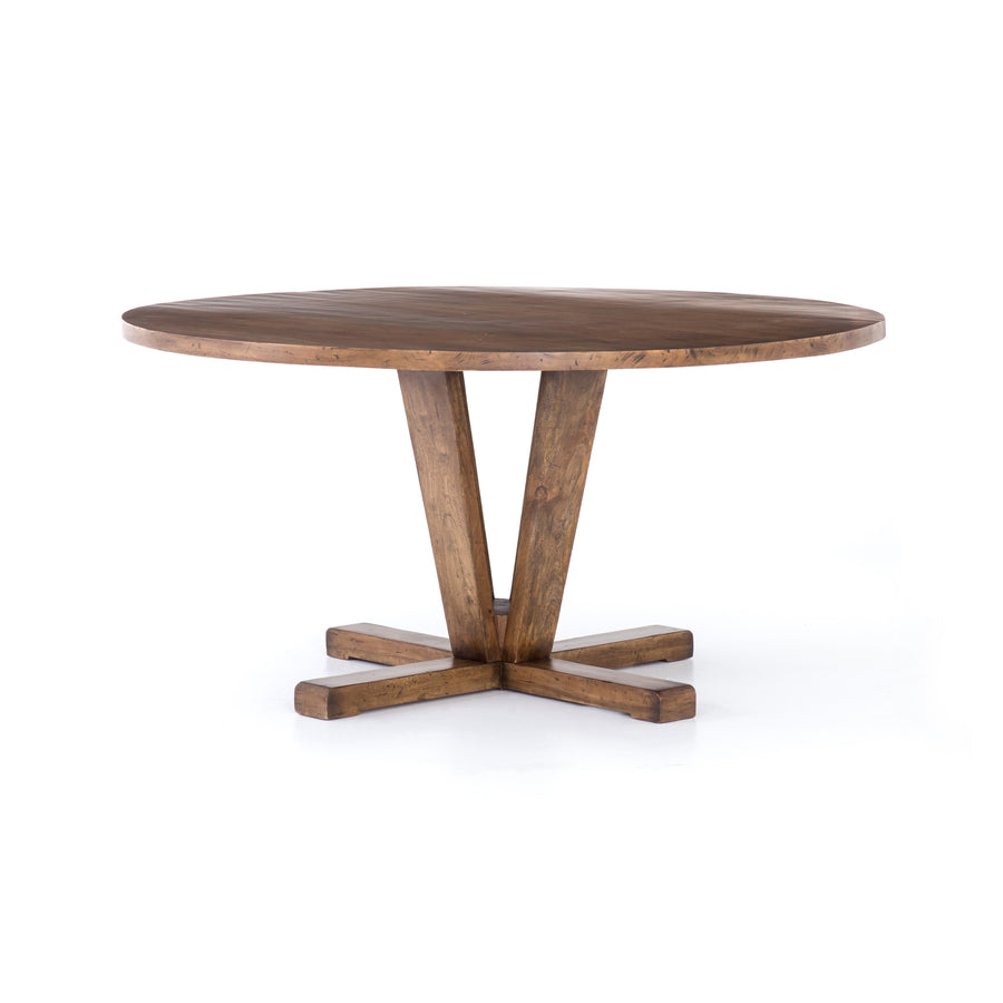 Harmon Dining Table in Reclaimed Mango (60' x 60' x 30')