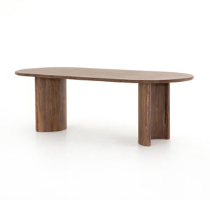 Haiden Dining Table in Seasoned Brown Acacia (94' x 42' x 30')