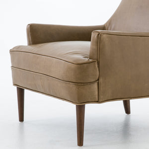 Belfast Chair in Dakota Warm Taupe & Almond (30.25' x 34.75' x 33.5')
