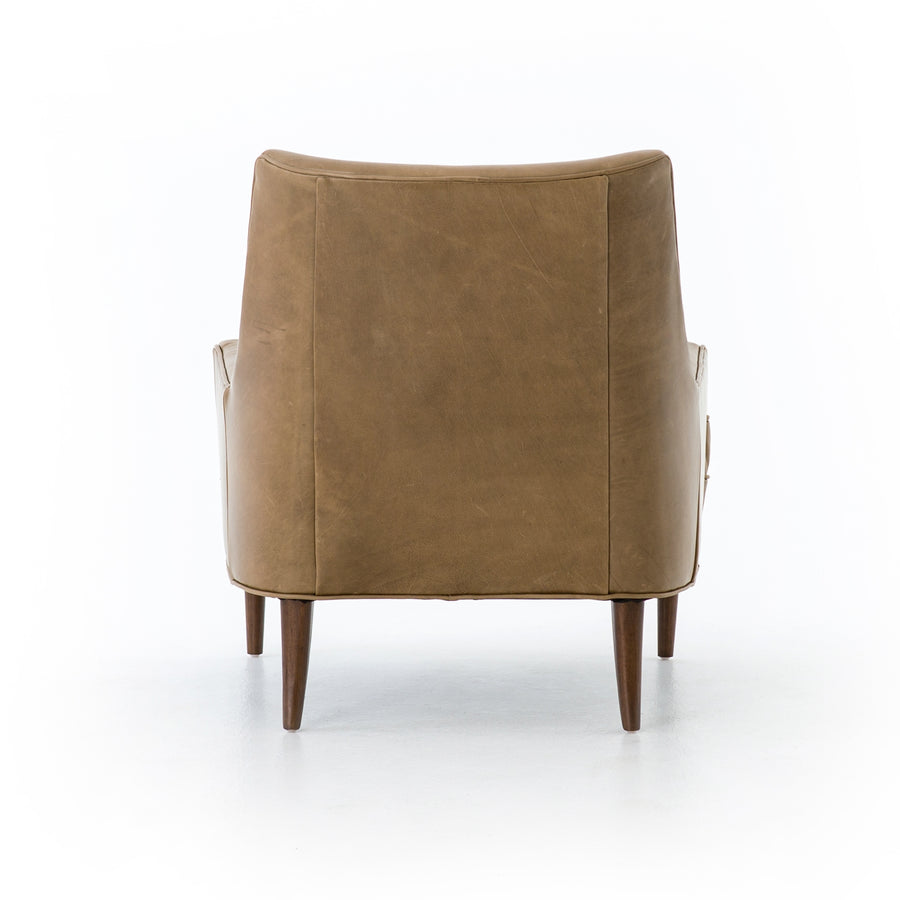Belfast Chair in Dakota Warm Taupe & Almond (30.25' x 34.75' x 33.5')