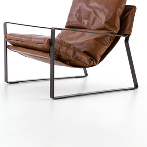 Westgate Chair in Dakota Tobacco & Gunmetal (29' x 36' x 29')