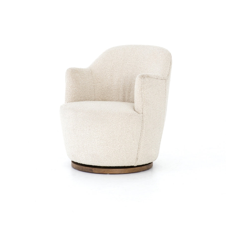 Westgate Chair in Distressed Natural & Knoll Natural (26' x 31.5' x 31')
