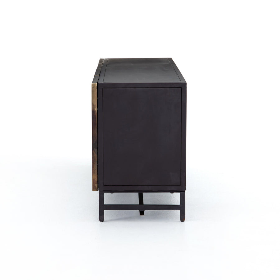 Element Media Console in Distressed Ombre & Aged Brown (72' x 18' x 27')