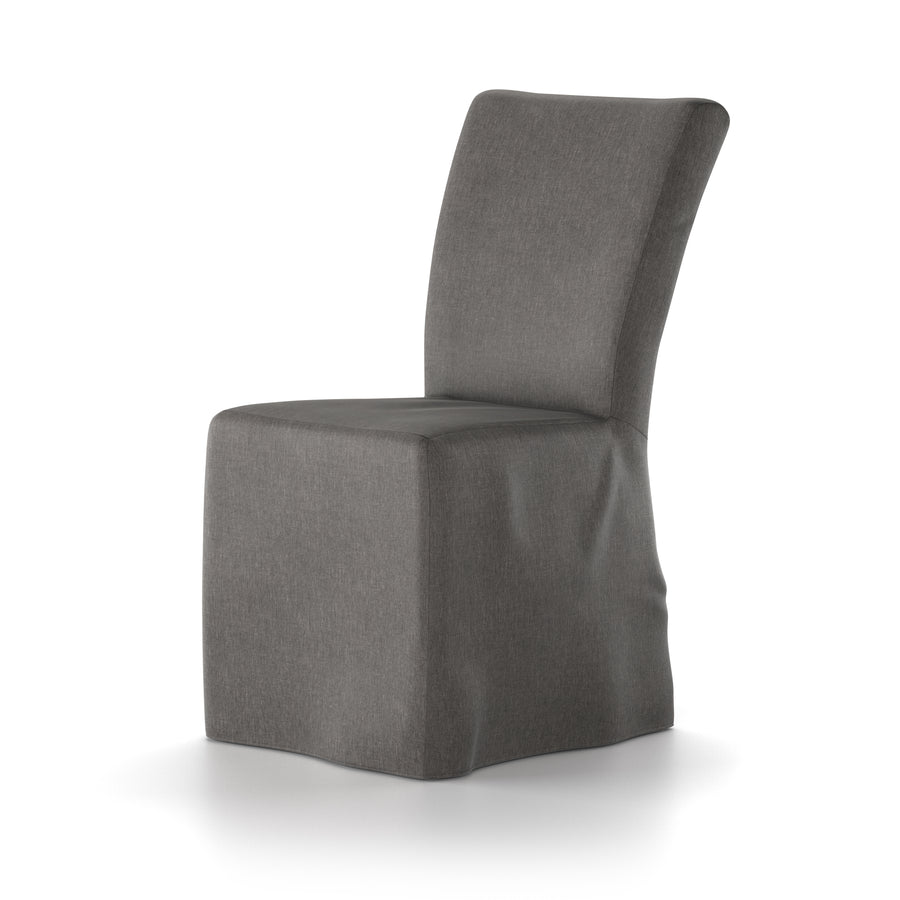 Solano Outdoor Dining Chair in Charcoal (19' x 24.5' x 37.25')