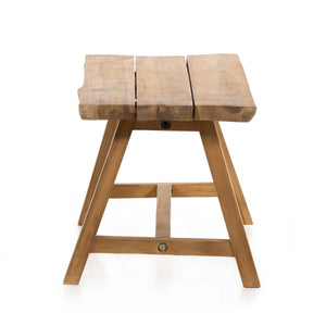 Balta Salinas Outdoor Bench in Natural Teak (48' x 19' x 18')