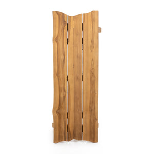 Balta Salinas Outdoor Bench in Natural Teak (48' x 19' x 18')