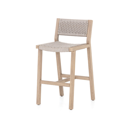 Washed Brown Counter Stool