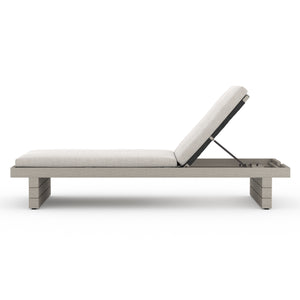 Solano Outdoor Chaise in Faye Sand & Bronze (31.5' x 78.75' x 14.25')