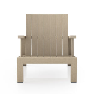 Solano Outdoor Chair in Washed Brown (31.75' x 34.25' x 32.5')