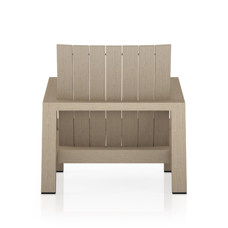 Solano Outdoor Chair in Washed Brown (31.75' x 34.25' x 32.5')