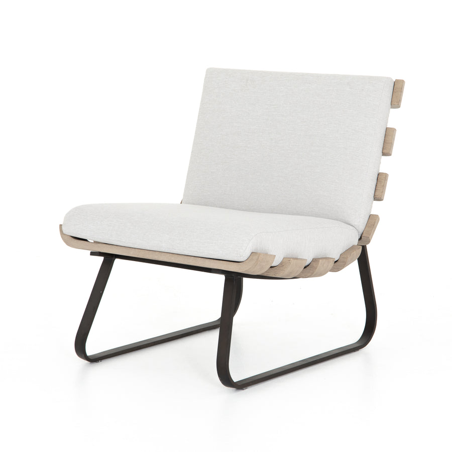 Solano Outdoor Chair in Bronze & Stone Grey (28.5' x 33.25' x 32.75')