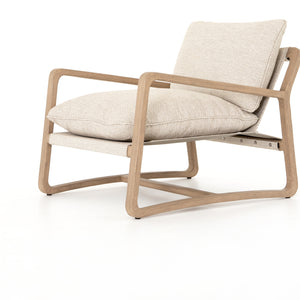 Solano Lane Outdoor Chair in Faye Sand & Washed Brown (30' x 38' x 29.25')