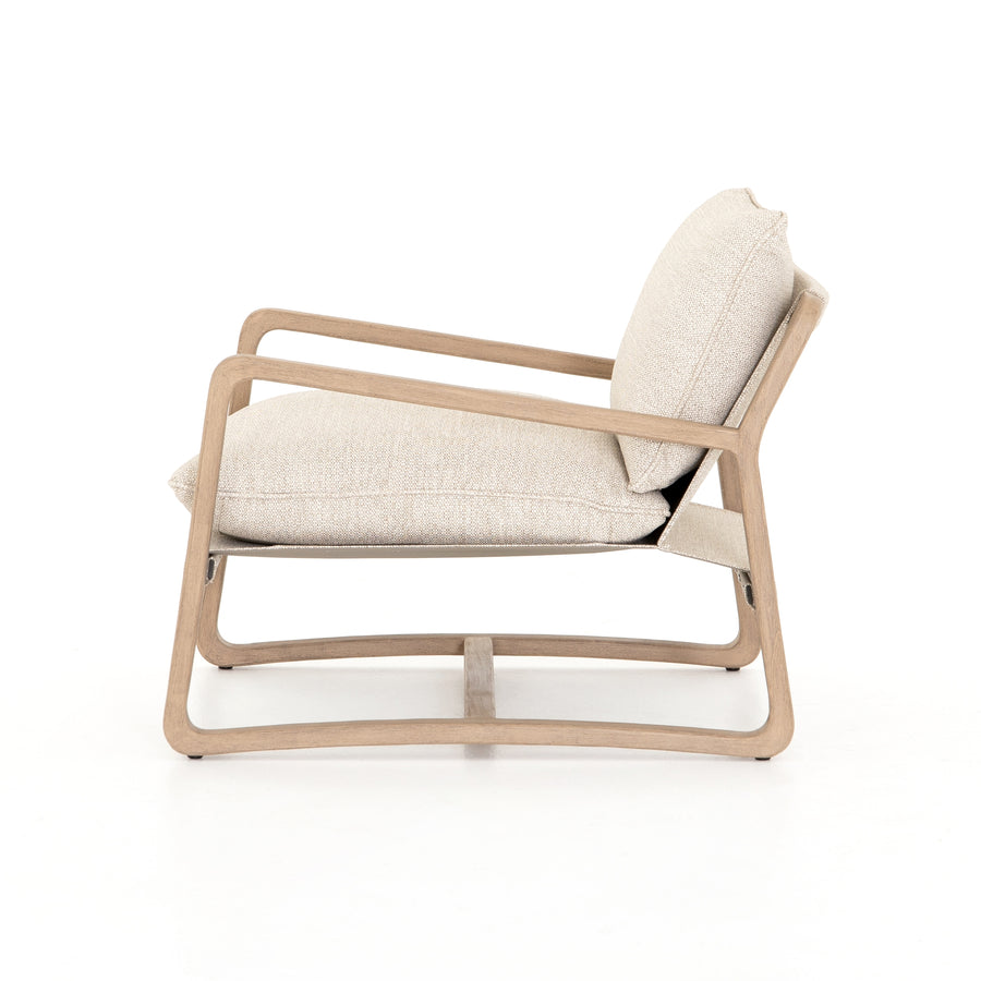 Solano Lane Outdoor Chair in Faye Sand & Washed Brown (30' x 38' x 29.25')