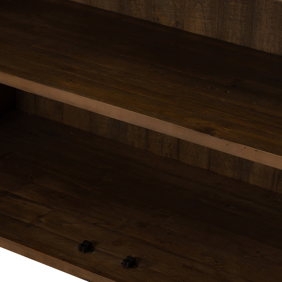 Wyeth Sideboard in Rustic Sandalwood & Dark Gunmetal (88' x 19' x 32')