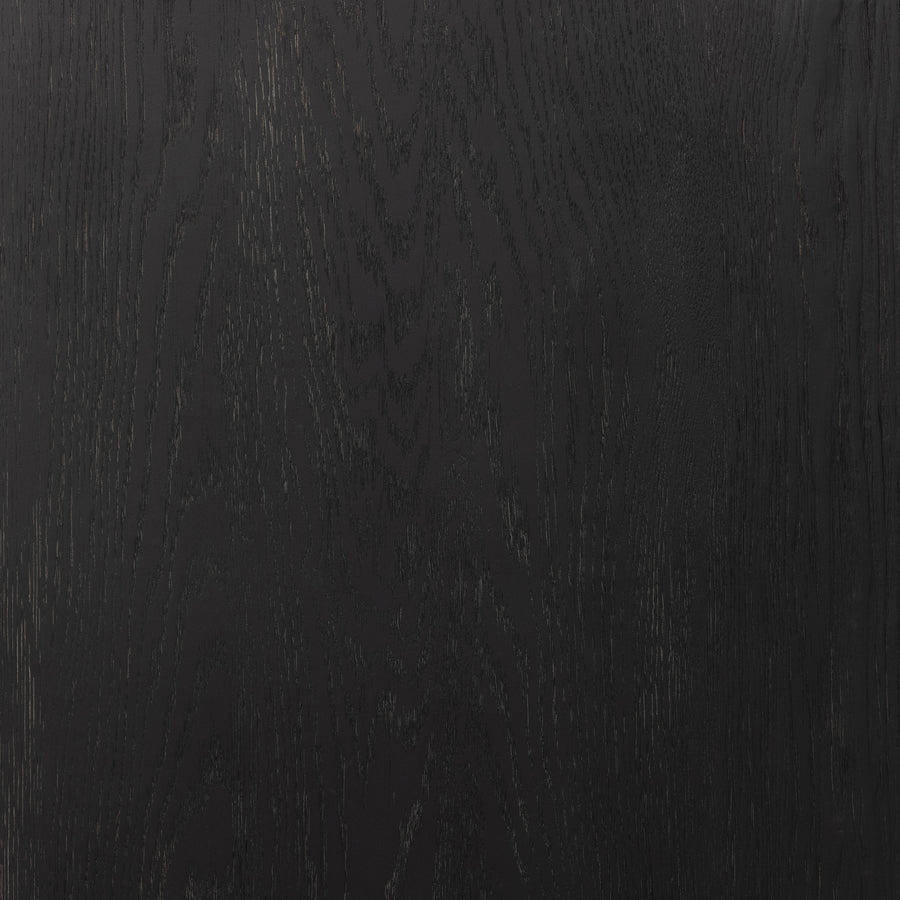 Collins Sideboard in Tempered Glass & Blonde Oak Veneer (78.75' x 19.75' x 33.5')